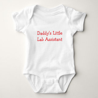 Daddy's Little Lab Assistant Baby Bodysuit
