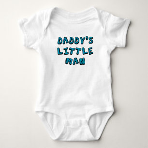 Daddy's Little Man baby   Bodysuit