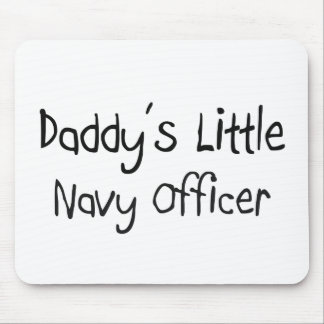 Daddy's Little Navy Officer Mouse Mat