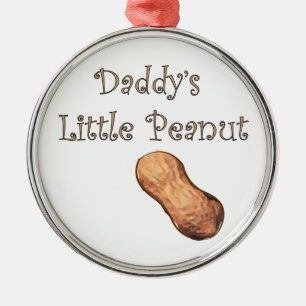 Daddy's Little Peanut Ornament