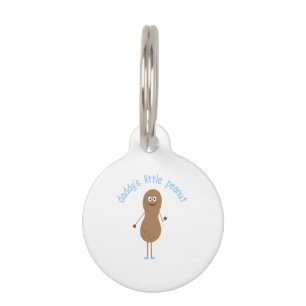 Daddys Little Peanut Pet Tag