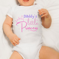 Daddy's Little Princess Baby Shirt
