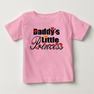 ❤✔Daddy's Little Princess Fab Breatheable Ruffle Baby T-Shirt