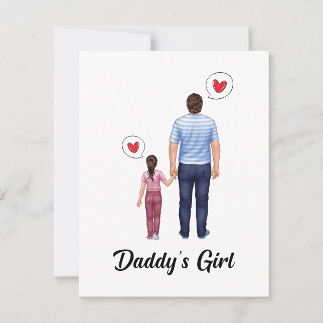 Daddys Little Princess Girl Fathers Day Love (Front)