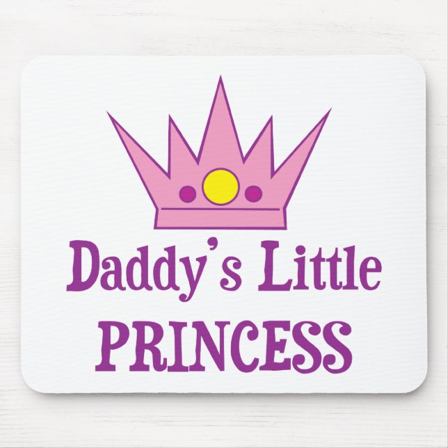 Daddys Little Princess Mouse Mat (Front)