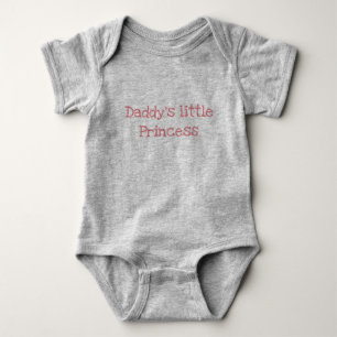 Daddy's little Princess onsie Baby Bodysuit