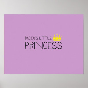 Daddy's little Princess Poster