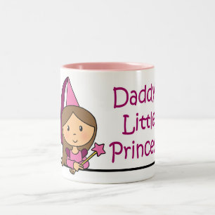 Daddy's Little Princess Two-Tone Coffee Mug