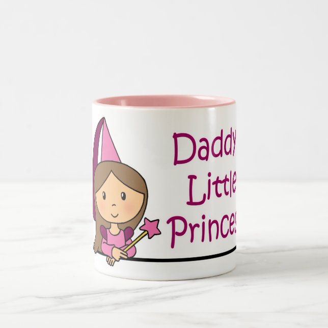 Daddy's Little Princess Two-Tone Coffee Mug (Center)
