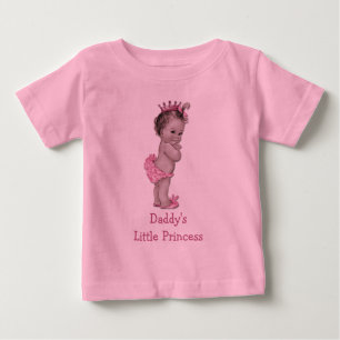Daddy's Little Princess Vintage Baby T-Shirt