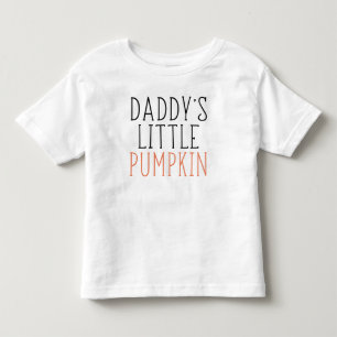 Daddy's Little Pumpkin Toddler T-Shirt