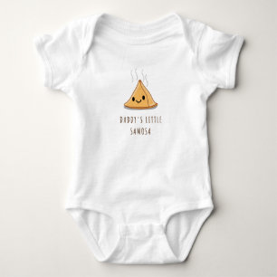 Daddy's Little Samosa Baby Bodysuit