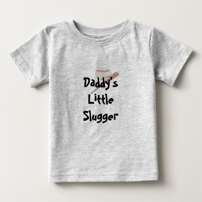 Daddy's Little Slugger T-Shirt (Front)