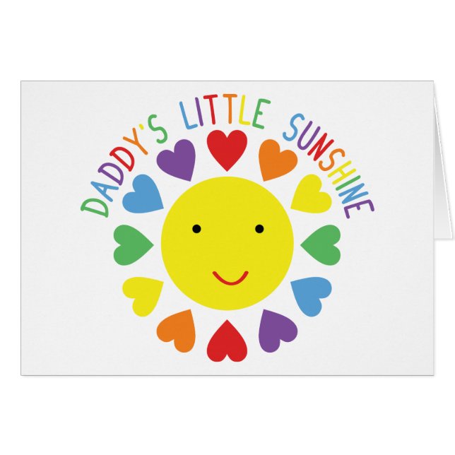 Daddy's Little Sunshine (Front Horizontal)