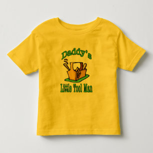 Daddy's Little Tool Man Toddler T-Shirt