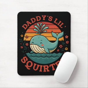 Daddys Little Whale Mouse Mat