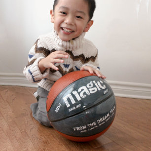 Daddy's Name Chalkboard Etch Personalised Basketball