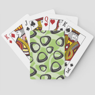 Daddys Pics Playing Cards in Green