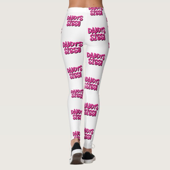 Daddy's Sissy Leggings (Back)