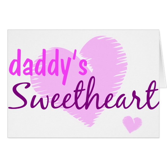 Daddy's Sweetheart (Front Horizontal)