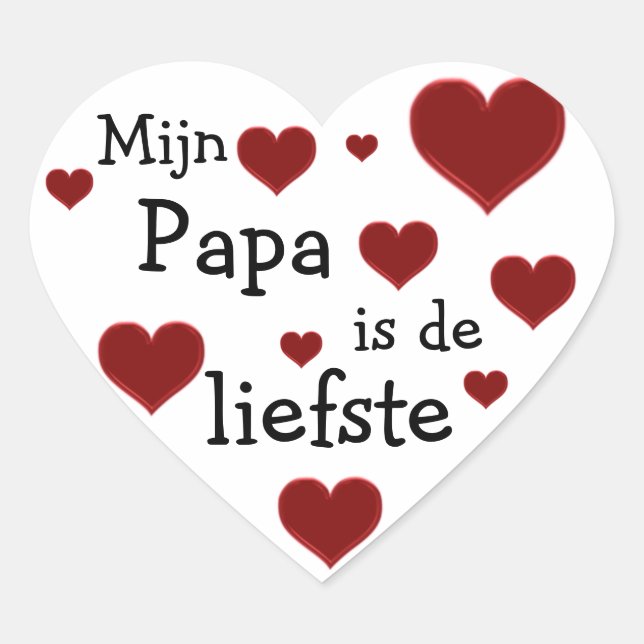 Daddy's the favorite sticker (Front)