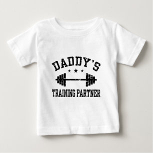 Daddy's Training Partner Baby T-Shirt