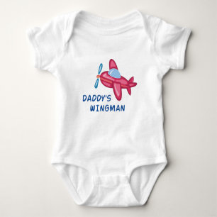 Daddy's Wingman Baby Bodysuit