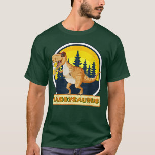 Daddysaurus Beer & Sunglasses TRe Funny Gift Fathe T-Shirt