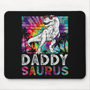 Daddysaurus Dinosaur Daddy Saurus Family Matching  Mouse Mat
