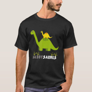 Daddysaurus Father Day Dinosaur Daddy Saurus Cut T-Shirt