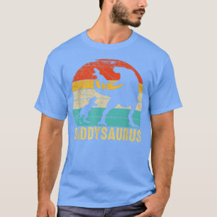 Daddysaurus Re Daddy Dinosaur 2 Kids Fathers Day,c T-Shirt