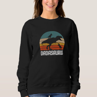 Daddysaurus Rex Dinosaur Daddy Saurus Daddy Dino Sweatshirt