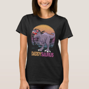 Daddysaurus Rex Dinosaur Daddy Saurus Family Match T-Shirt