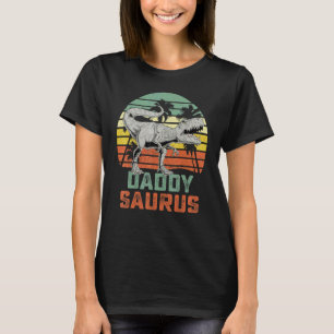 Daddysaurus Rex Dinosaur Daddy Saurus Family Match T-Shirt
