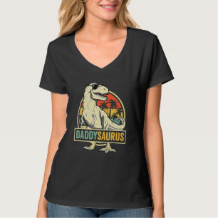 Daddysaurus Rex Dinosaur Daddy Saurus Family Match T-Shirt