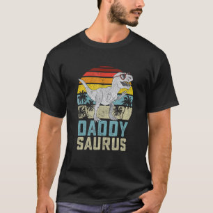 Daddysaurus Rex Dinosaur Daddy Saurus Family Match T-Shirt