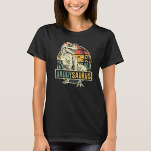 Daddysaurus Rex Dinosaur Daddy Saurus Family Match T-Shirt