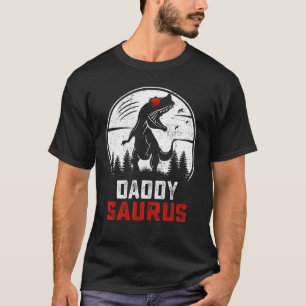 Daddysaurus rex Dinosaur DaddySaurus Family Match T-Shirt