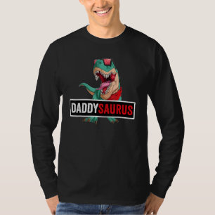 Daddysaurus Rex Dinosaur Men Father's Day Family M T-Shirt