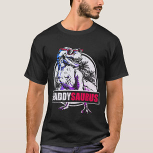 DaddySaurus T-rex Dinosaur Funny Fathers Day T-Shirt