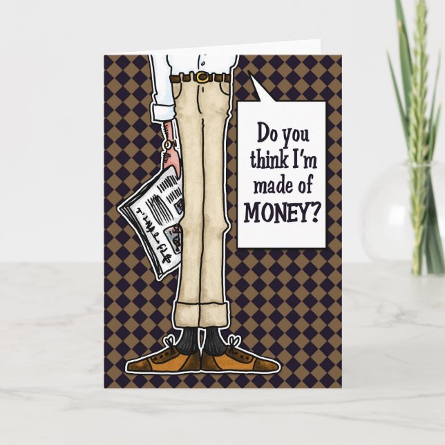 Dadism - For Any Father Card (Front)