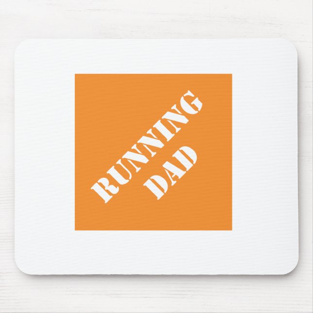 Dadisms Running Dad Mouse Mat (Front)