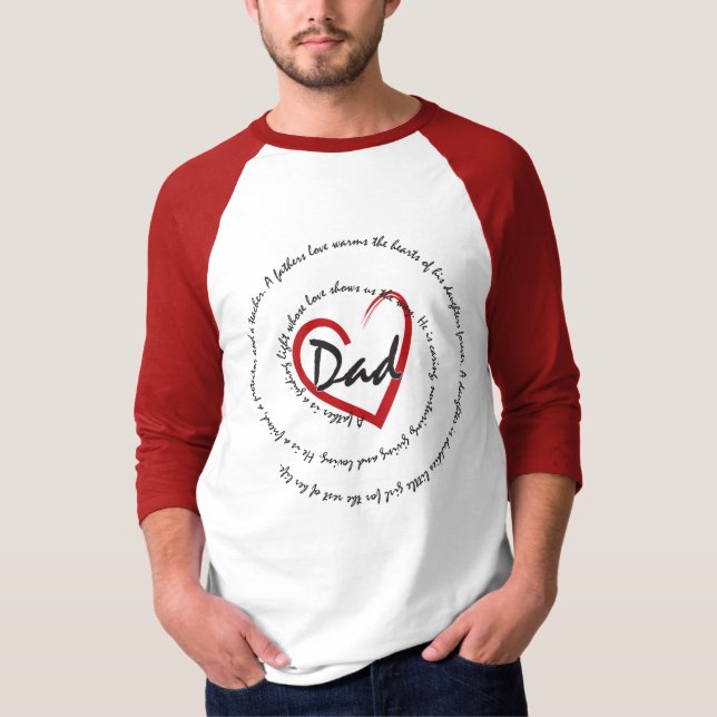 Dads and Fathers T-Shirt (Front)