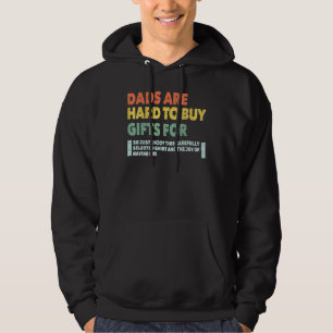 Dads Are Hard To Buy For  Birthday 5 Hoodie