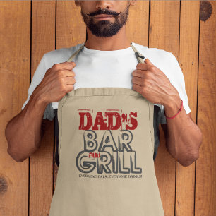 Dad's Bar and Grill Apron