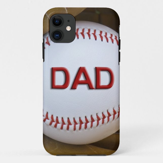 Dad's Baseball Case-Mate iPhone Case (Back)