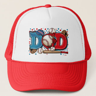 Dads Baseball  Trucker Hat