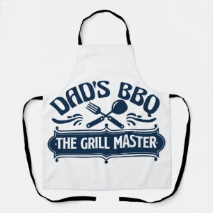 Dad's BBQ the Grill Master Father's Day Gifts  Apron