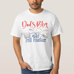 Dads bbq the grill master T-Shirt