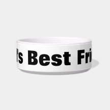 Dad's Best Friend Pet Bowl